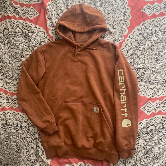 Burnt Orange Carhartt Hoodie 